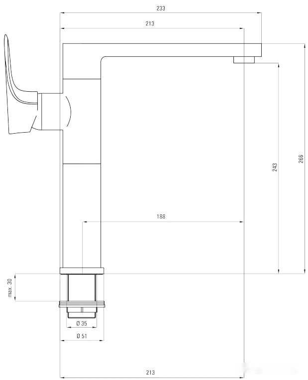 Смеситель Deante Gardenia BEG 063M (хром) Смеситель Deante Gardenia BEG 063M (хром)