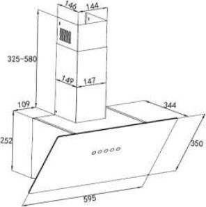 Вытяжка Zorg Ultra 1030 60 S (белый) Вытяжка Zorg Ultra 1030 60 S (белый)