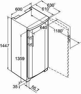 Морозильник Liebherr GN 2323 Морозильник Liebherr GN 2323