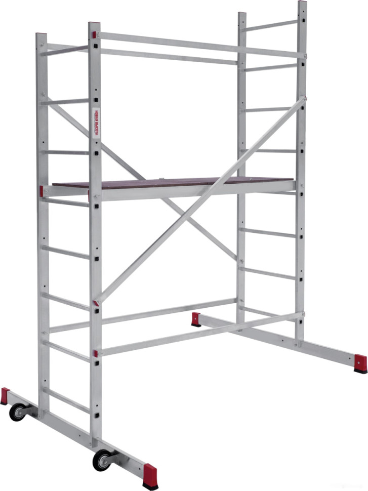 Лестница-помост Новая Высота NV 2410 (2x8 ступеней) Лестница-помост Новая Высота NV 2410 (2x8 ступеней)