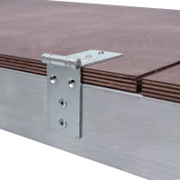 Лестница-помост Новая Высота NV 2410 (2x8 ступеней)