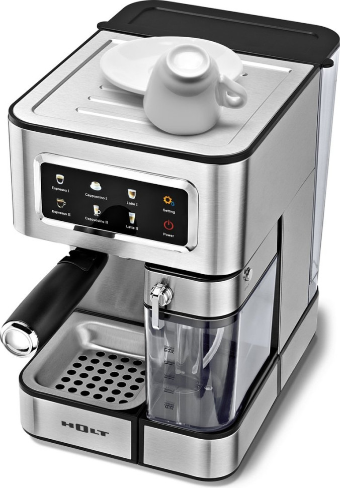 Рожковая кофеварка Holt HT-CM-011 Рожковая кофеварка Holt HT-CM-011