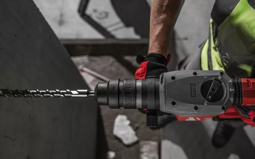 Перфоратор Milwaukee M18 FUEL M18ONEFHPX-552X 4933478496 (с 2-мя АКБ, кейс)