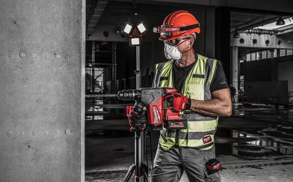 Перфоратор Milwaukee M18 FUEL M18ONEFHPX-552X 4933478496 (с 2-мя АКБ, кейс)