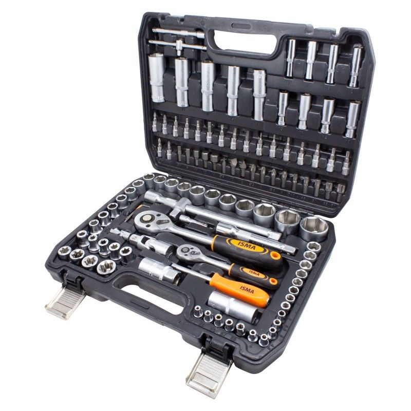 Универсальный набор инструментов ISMA 41082-5 (108 предметов)