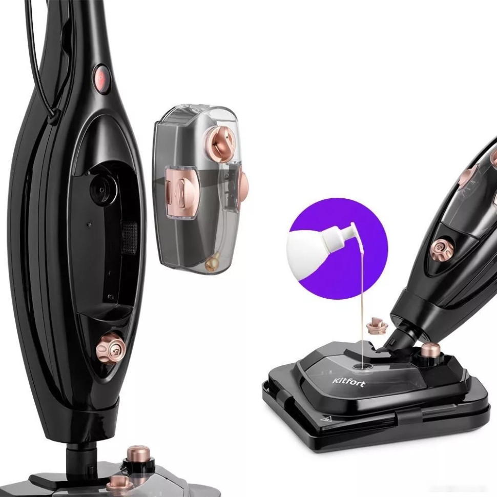 Паровая швабра Kitfort KT-1058 Паровая швабра Kitfort KT-1058