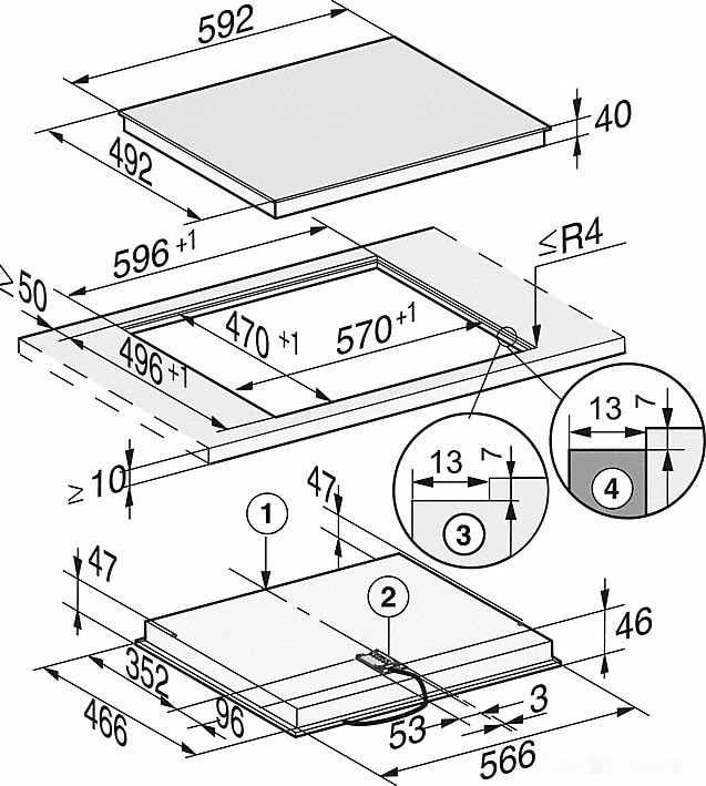 Варочная панель Miele KM 6520 FL Варочная панель Miele KM 6520 FL