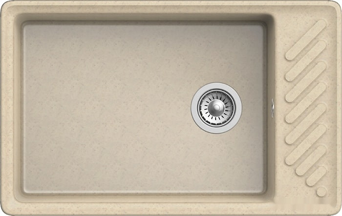 Кухонная мойка GranFest QUARZ GF-ZL51 (бежевый)