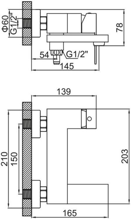 Смеситель Ledeme L73125D Смеситель Ledeme L73125D