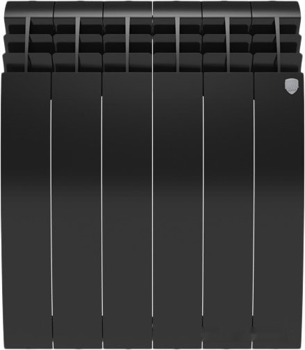 Радиатор Royal Thermo Biliner Alum 500 Noir Sable (8 секций) Радиатор Royal Thermo Biliner Alum 500 Noir Sable (8 секций)