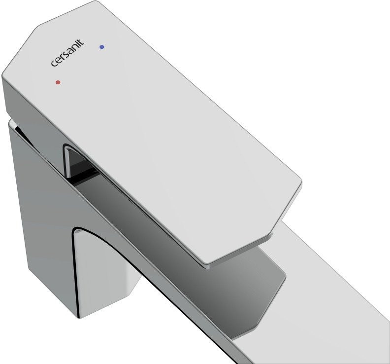 Умывальник Cersanit Moduo 80 Slim P-UM-MOD80SL/1 + 63055