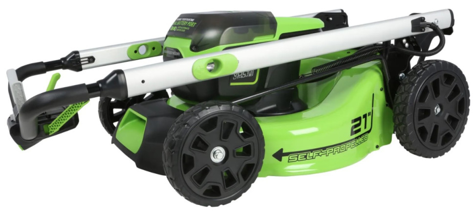 Аккумуляторная газонокосилка Greenworks GD60LM51SP (2514307) Аккумуляторная газонокосилка Greenworks GD60LM51SP (2514307)