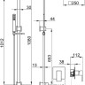 Душевая система Armatura Cassini 4126-910-00