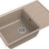 Кухонная мойка GranFest GF-V-780L (песочный)