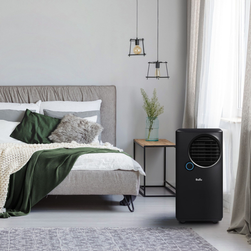 Мобильный кондиционер Ballu Eclipse BPAC-10 EPB/N6 black Мобильный кондиционер Ballu Eclipse BPAC-10 EPB/N6 black