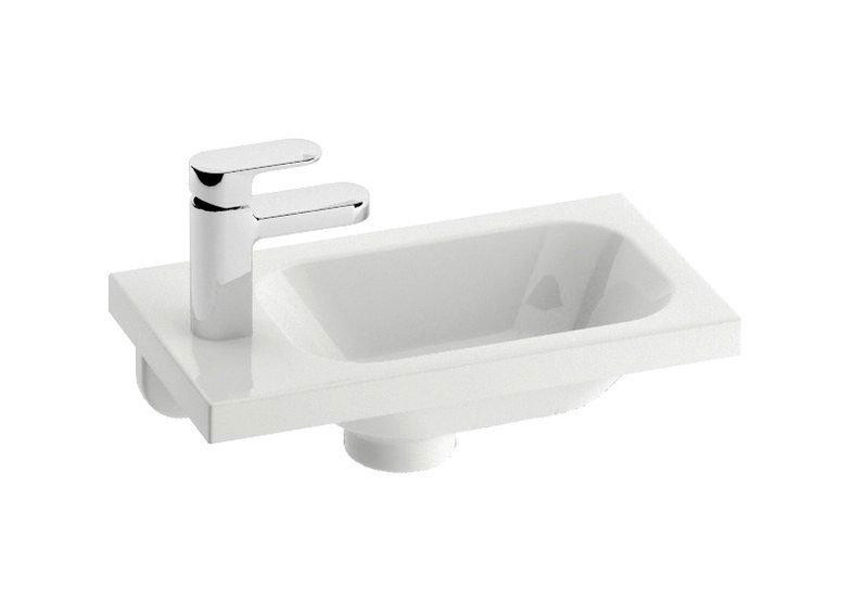 Умывальник Ravak Chrome 400 левый 40x22 [XJGL1100000]