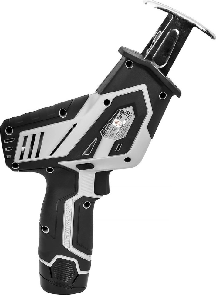 Сабельная пила Интерскол НПА-100/12Э 805.2.2.70 (с 2-мя АКБ)