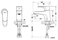 Смеситель Bravat Alfa F1120178CP