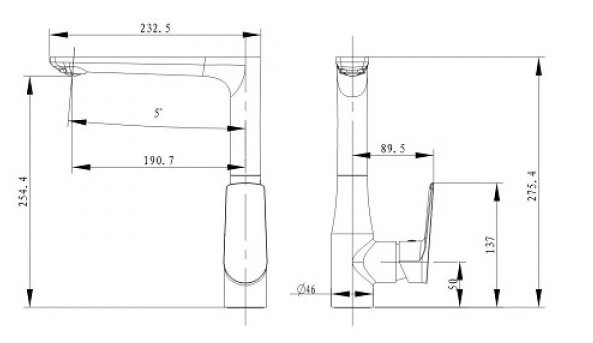 Смеситель Kaiser Atrio 60144 Смеситель Kaiser Atrio 60144