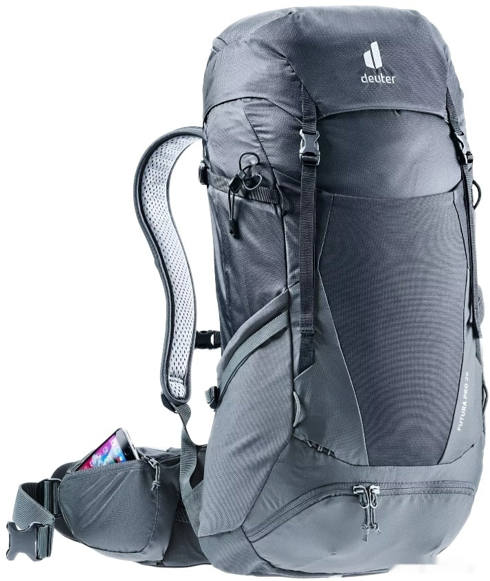 Рюкзак Deuter Futura PRO 36 3401121-7403 (black/graphite)