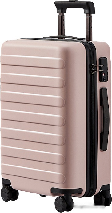 Чемодан-спиннер Ninetygo Rhine Luggage 24" (светло-розовый)