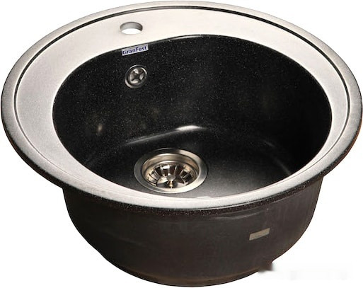 Кухонная мойка GranFest GF-R510 (черный)