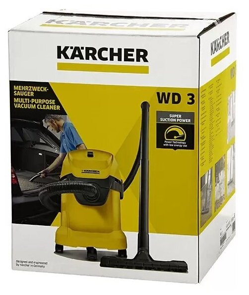 Промышленный пылесос Karcher WD 3 P V 1.628-170.0 Промышленный пылесос Karcher WD 3 P V 1.628-170.0