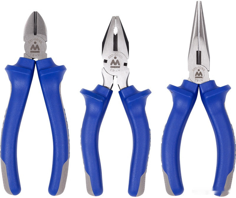 Набор пассатижей Мастак 03-3HB (3 предмета)