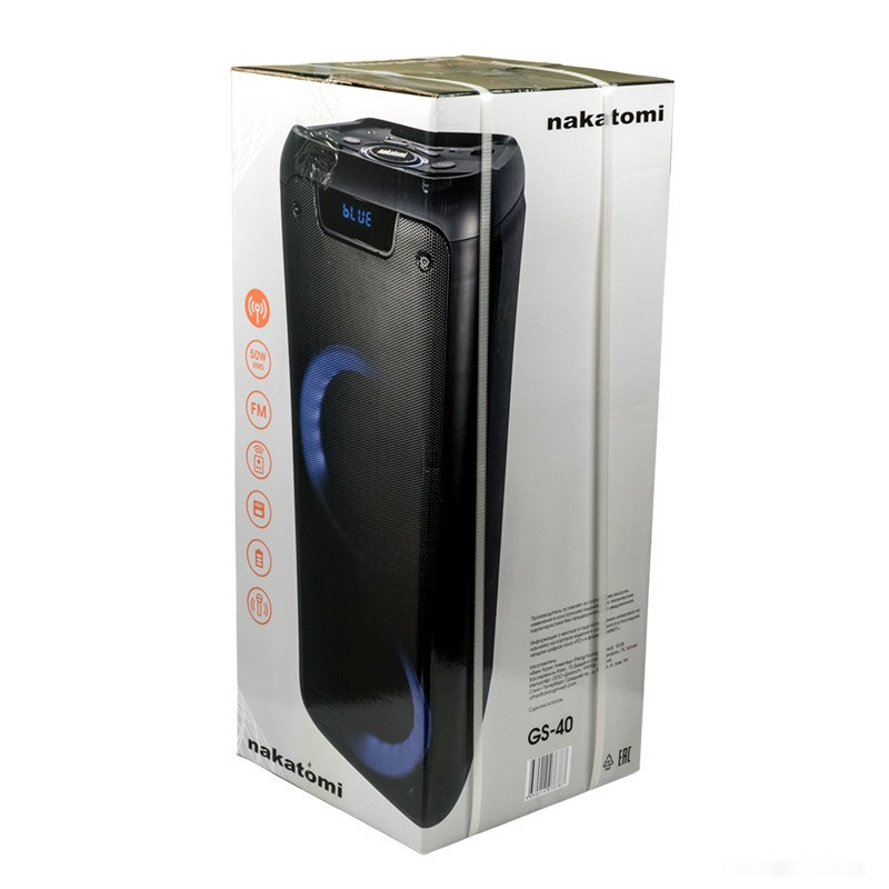 Колонка для вечеринок Nakatomi GS-40 Колонка для вечеринок Nakatomi GS-40