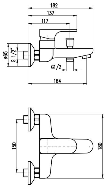 Смеситель Slezak RAV Yukon YU154.5 Смеситель Slezak RAV Yukon YU154.5