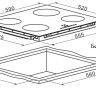 Варочная панель Weissgauff HI 640 BA Варочная панель Weissgauff HI 640 BA