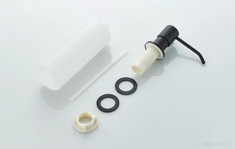 Кухонная мойка БелЭворс New Lux L + смеситель W74004-2 + дозатор L405F (черный) Кухонная мойка БелЭворс New Lux L + смеситель W74004-2 + дозатор L405F (черный)