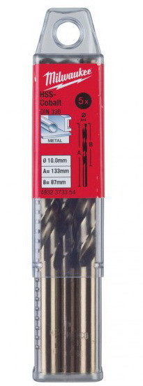 Набор сверл Milwaukee HSS-Co DIN338 12.5 Набор сверл Milwaukee HSS-Co DIN338 12.5
