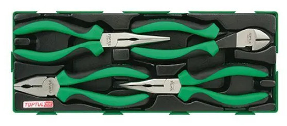 Набор пассатижей Toptul GTA0416 (4 предмета)