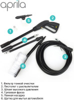 Мойка высокого давления Aprila G-130