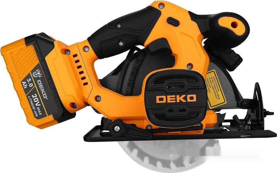 Дисковая (циркулярная) пила Deko CSDU20 083-1104 (с 1-им АКБ)
