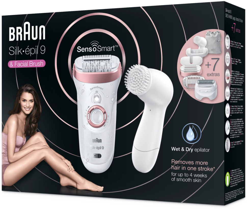 Эпилятор Braun Silk-epil 9 SensoSmart 9/880 Wet&Dry