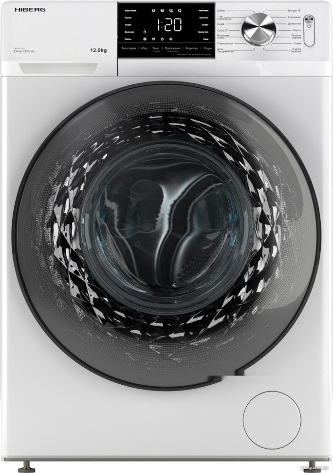 Стиральная машина HIBERG i-DDQ6A 1214 W