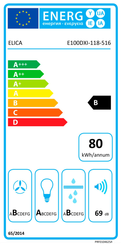 Вытяжка Elica Joy BLIX/A/90 PRF0104626A