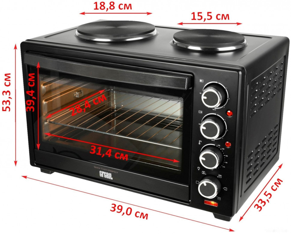 Мини-печь GFgril GFO-40 Мини-печь GFgril GFO-40