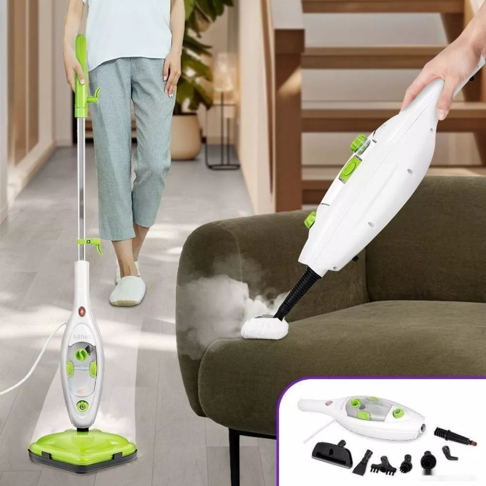 Паровая швабра Kitfort KT-1060 Паровая швабра Kitfort KT-1060