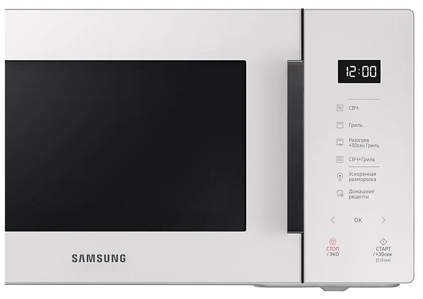 Микроволновая печь Samsung MW5000T, нежный молочный (MS23T5018AE/BW) Микроволновая печь Samsung MW5000T, нежный молочный (MS23T5018AE/BW)