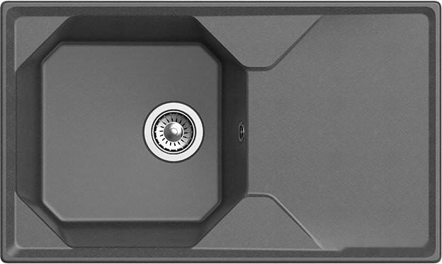 Кухонная мойка GranFest GF-U-840L (графит)