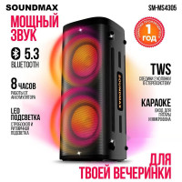 Патибокс SoundMAX SM-MS4305
