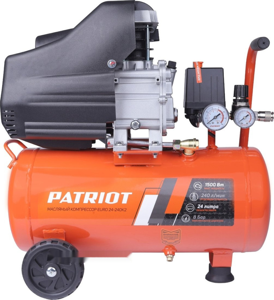 Компрессор Patriot Euro 24-240 K2 Компрессор Patriot Euro 24-240 K2