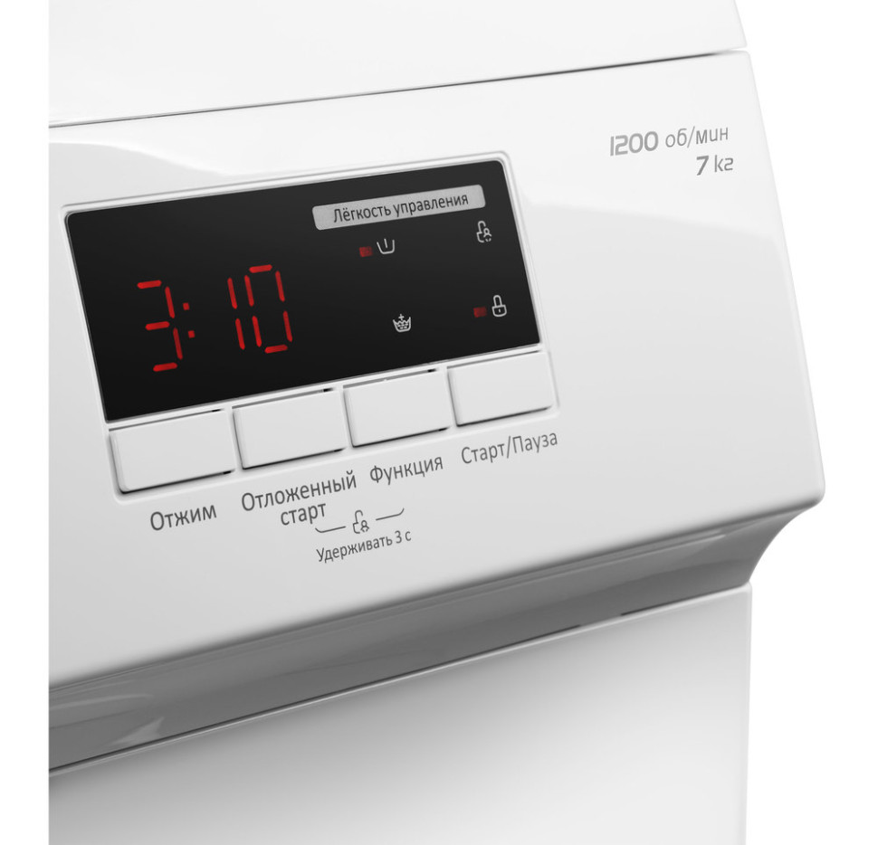 Стиральная машина Maunfeld MFWM127WH05 Стиральная машина Maunfeld MFWM127WH05