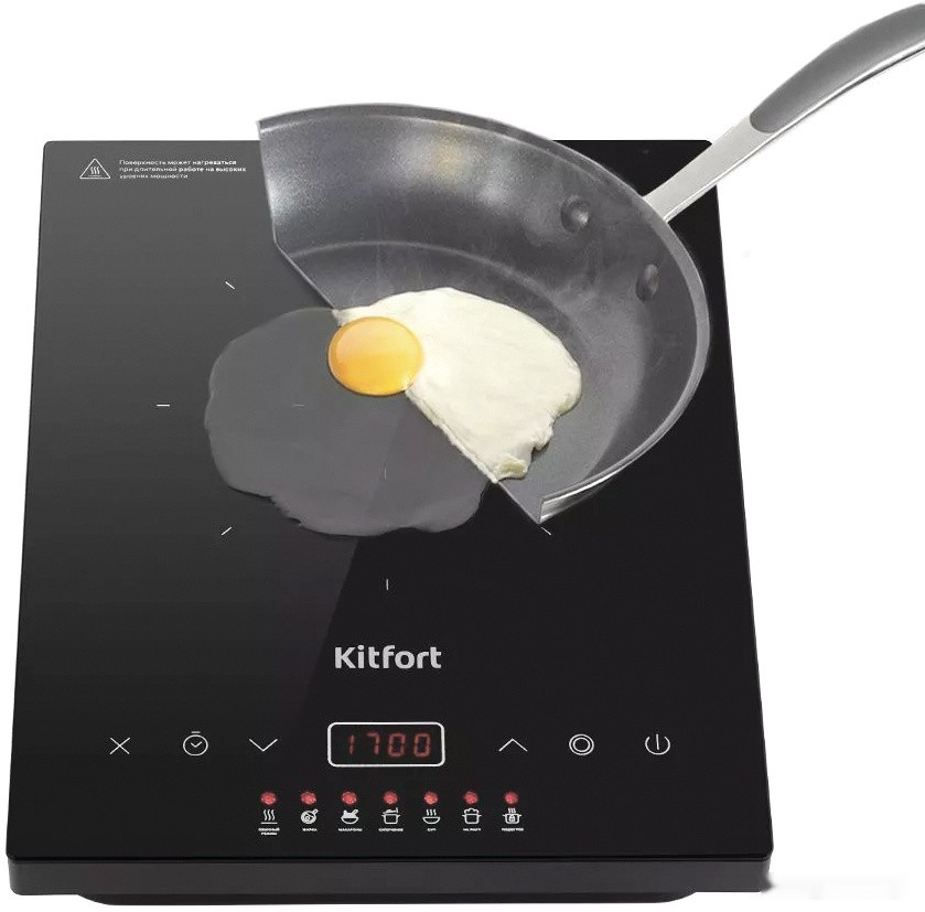 Настольная плита Kitfort KT-166 Настольная плита Kitfort KT-166