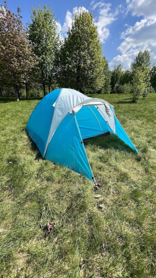 Палатка Calviano Acamper Acco 4 (бирюзовый) Палатка Calviano Acamper Acco 4 (бирюзовый)