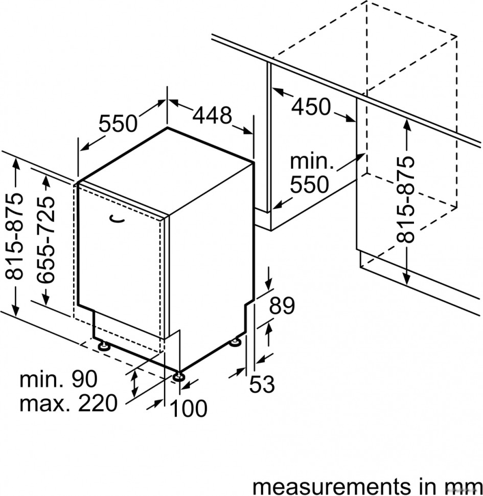 Посудомоечная машина Siemens SR61IX05KE