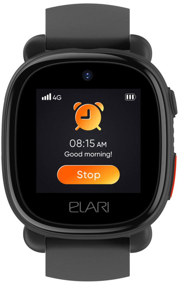Детские умные часы Elari KidPhone 4G Lite (черный) Детские умные часы Elari KidPhone 4G Lite (черный)